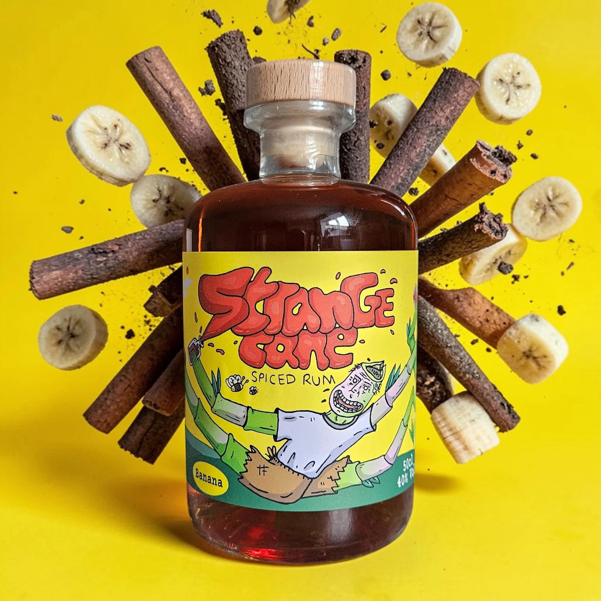 Banana - Strange Cane Spiced Rum (50cl)