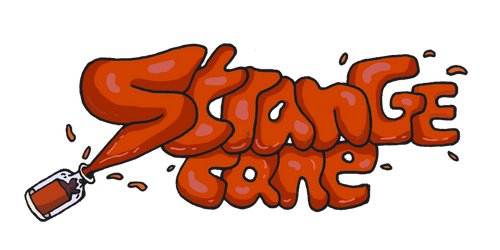 Strange Cane text logo