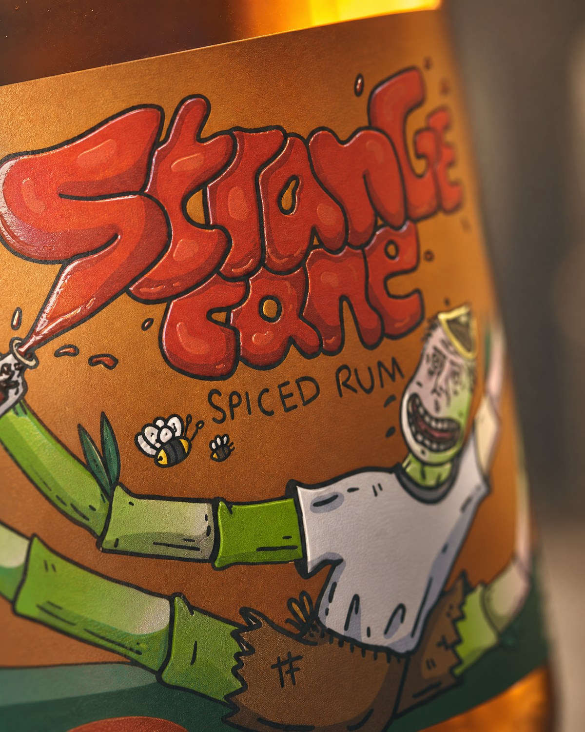 Strange Cane Spiced Biscuit bottle
