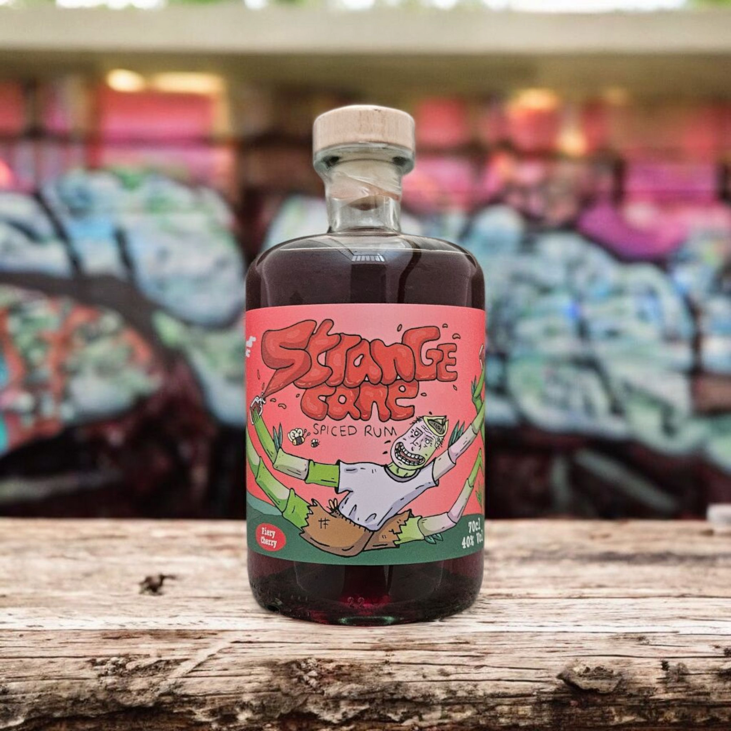 Fiery Cherry - Strange Cane Spiced Rum (50cl)